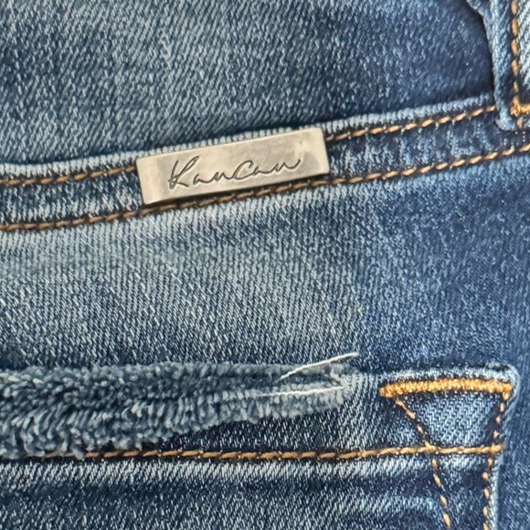 Like New KanCan Mid-Rise Skinny Denim Jeans Size 1/24 - Picture 5 of 8